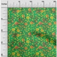 thumbnail image 1 of oneOone Cotton Cambric Green Fabric Batik Quilting Supplies Print Sewing Fabric By The Yard 56 Inch Wide - DK, 1 of 4