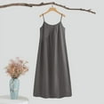 thumbnail image 3 of VONDA Women's Sleeveless Summer Long Straps Maxi Sling Dress, 3 of 4