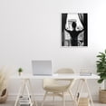 thumbnail image 2 of Stupell Industries Morning In Paris Silhouette White Framed Giclee Art design by Annabelle Hall, 20 x 16, 2 of 8