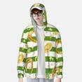 thumbnail image 4 of Goofa Watercolor St Patrick Day Printed Women's UPF 50+ Sun Protection Hoodie Jacket Lightweight Long Sleeve Sun Shirt for Women with Pocket Hiking Outdoor-3X-Large, 4 of 9