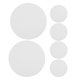 thumbnail image 1 of Reemplazo de sombra de luz colgante de 6 piezas con pantalla de lámpara acrílica para luces de techo que proporcionan características de difusión y difusión para decoración moderna del hogar, 1 of 6