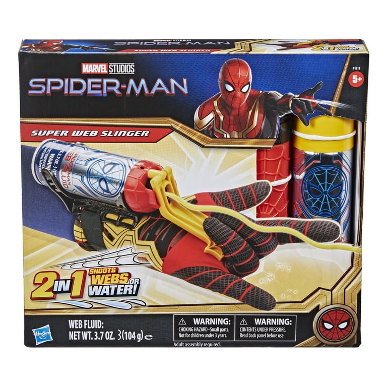 Spider-Man Web Slinger Role-Play, With Web Fluid, Shoots Webs or Water Walmart.com
