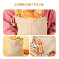 thumbnail image 6 of GETAJGHSD Bread Wrapping Bags Linen Drawstring Closure Families Everyday Use 2Pcs, 6 of 8