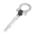 thumbnail image 3 of Silver Tone Aluminum Alloy Front Bumper Trailer Towing Eye Tow Hook for Volkswagen Golf GTI, 3 of 5