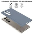 thumbnail image 4 of Galaxy S24 Ultra Case, Takfox Samsung Galaxy S24 Ultra 6.8" Basic Case [Frosted] Shockproof Case Liquid Silicone Gel Rubber Soft TPU Anti-slip Bumper Thin Matte Slim Phone Case Covers,Grey, 4 of 11
