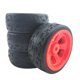 thumbnail image 4 of 4 Uds 12mm Hex 66mm Rc neumáticos de goma para coche llanta para 1/10 negro Afortunado Sencillez, 4 of 4
