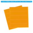 thumbnail image 3 of Unique Bargains 4.5 x 1 Inch Reflective Stickers, 25Pcs Waterproof Adhesive Safety Strip, Gold, 3 of 7