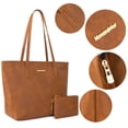 thumbnail image 4 of Bolso de mano Montana West, monederos grandes de cuero para mujer MWC-028DBR, 4 of 6