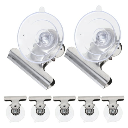 

8 Pcs Suction Cup Clip Heavy Duty Clamp Large Suction Cup for Holding Signs onto Windows