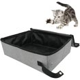thumbnail image 4 of 2024, arena para gatos, impermeable, plegable, con funda para un fácil transporte, 4 of 4