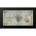 thumbnail image 2 of Devellier, Deborah 14x9 Black Modern Framed Museum Art Print Titled - Sea Treasures II, 2 of 5
