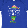thumbnail image 4 of Inktastic Funny Christmas I'm the Sassy Elf with Shoes and Hat Boys or Girls Baby Bodysuit, 4 of 5
