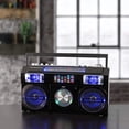 thumbnail image 2 of Studebaker SB2145B 80s Retro Street Bluetooth Boom Box with FM Radio & CD Player (Black), 2 of 7