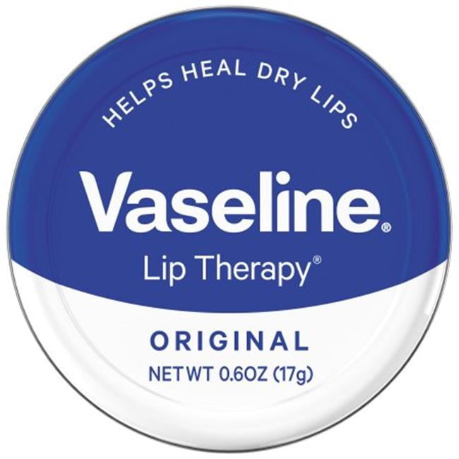 Unilever UNI53647EA 0.6 oz Vaseline Lip Therapy Lip Balm Tin Original