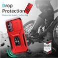 thumbnail image 5 of Funda para GANGXUN Samsung Galaxy A15 5G - Soporte metálico, Función magnética, Rojo, 5 of 5