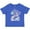 Royal Blue, variant on Inktastic 2nd Birthday Mermaid 2 Year Old Girl Girls Toddler T-Shirt