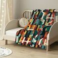 thumbnail image 2 of ARISTURING  - Throw Blanket, Ultra Soft Plush Blanket (Diamond Trail Black, Oversized Throw), 2 of 6