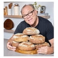 thumbnail image 7 of x Tom Papa Breaking Bread Cutting Board, 2-Piece Style Wood Bread Board with Nesting Crumb Tray, -Century Modern Serving Board for Slicing & Entertaining, 11.7” x 16”, 7 of 7