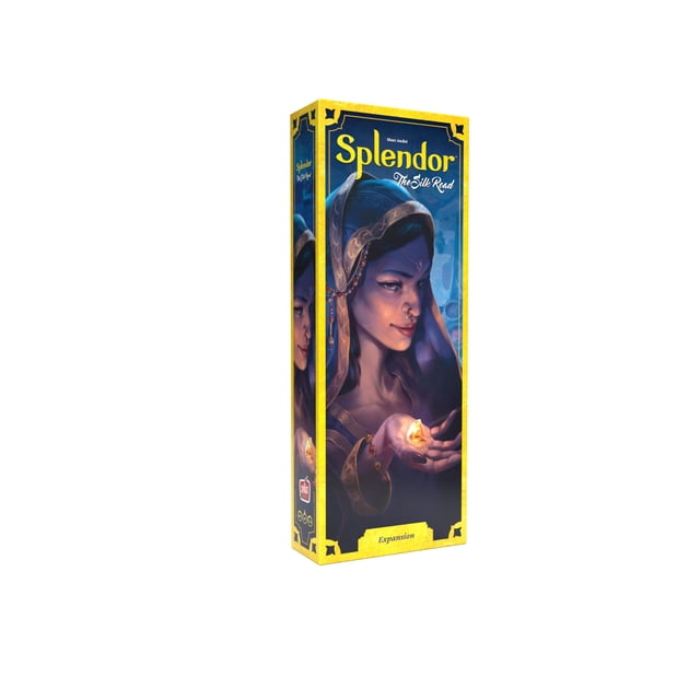 Splendor: The Silk Road (English) - Board Games - Strategy/Expansion - Master New Trading Routes and City Challenges - Ages 10+ - 2 to 4 Pl