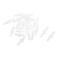 thumbnail image 1 of Plástico Acuario Tubo de aire Tubos de conector para válvula de Bomba de tubo 20pcs Transparente, 1 of 1