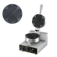 thumbnail image 1 of INTBUYING Electric 4pcs Waffle Maker Heart-shaped Stainless Steel Nonstick, 1 of 6