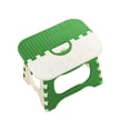thumbnail image 2 of Sahpxhe Step Stool Foldable Portable Plastic Folding Step Stool,Lightweight Green Space-Saving Seat Kitchen Step Stool for Home,Office,Camping,Outdoor Green, 2 of 8