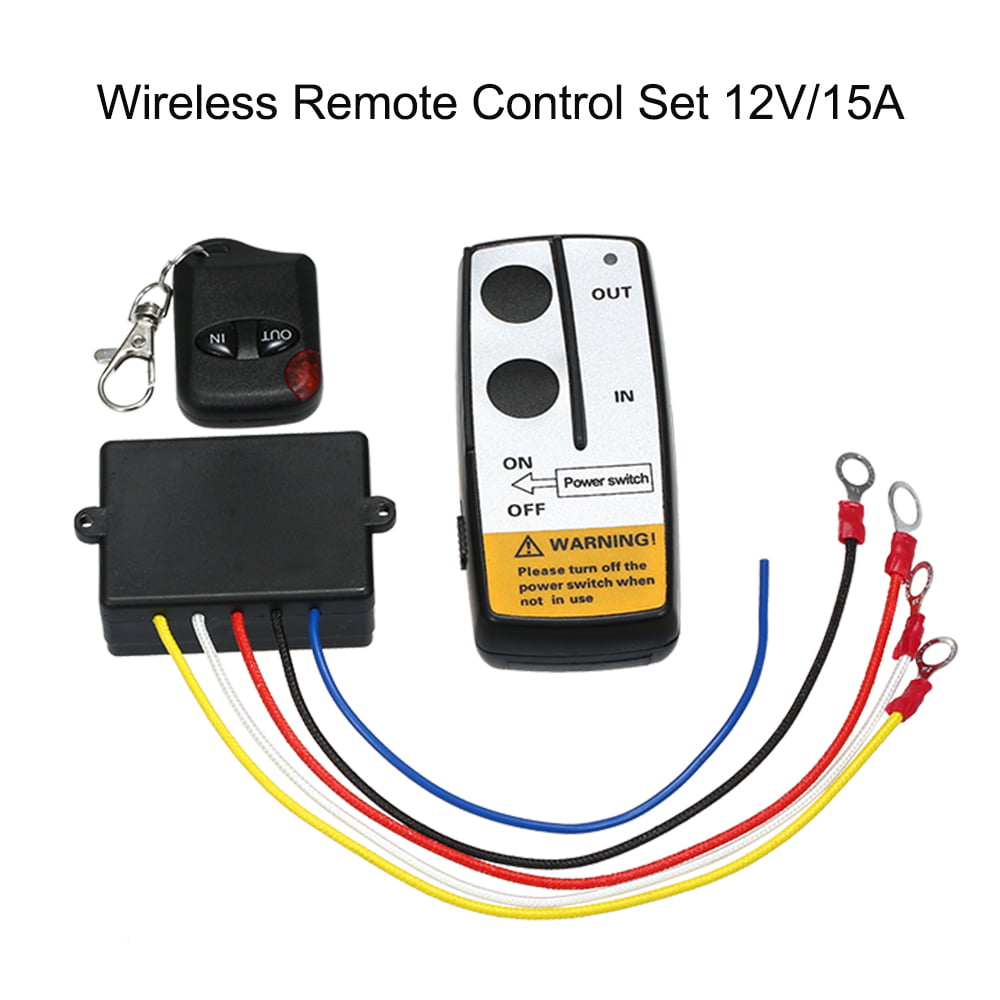 12V Winch Remote Control Set Kit For Jeep ATV Car Auto Easy To Install New