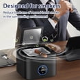 thumbnail image 7 of Multifunctional Smokeless Ashtray, 2 in 1 Purifier Ashtray with HEPA Filter,USB Rechargeable Aluminum Alloy Smoke Removing Ashtrays for Home,Office,Car, 7 of 7