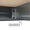 thumbnail image 6 of AR Shelving Heavy-Duty Garage Shelving, 4-Shelf Unit, 1000-Lb. Capacity Per Shelf, 60in.W x 24in.D x 70in.H, Model# TR18S410KGIFD9G00, 6 of 8