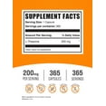 thumbnail image 2 of BulkSupplements L-Theanine Capsules - Theanine Supplement, Amino Acid Supplement - 1 Capsule per Serving (200mg), 365 Count, 2 of 5