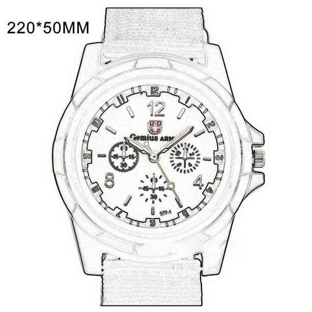 Hot sale Fashion Swiss Nylon Braided Military Watch Marine Air Force Sports Watch