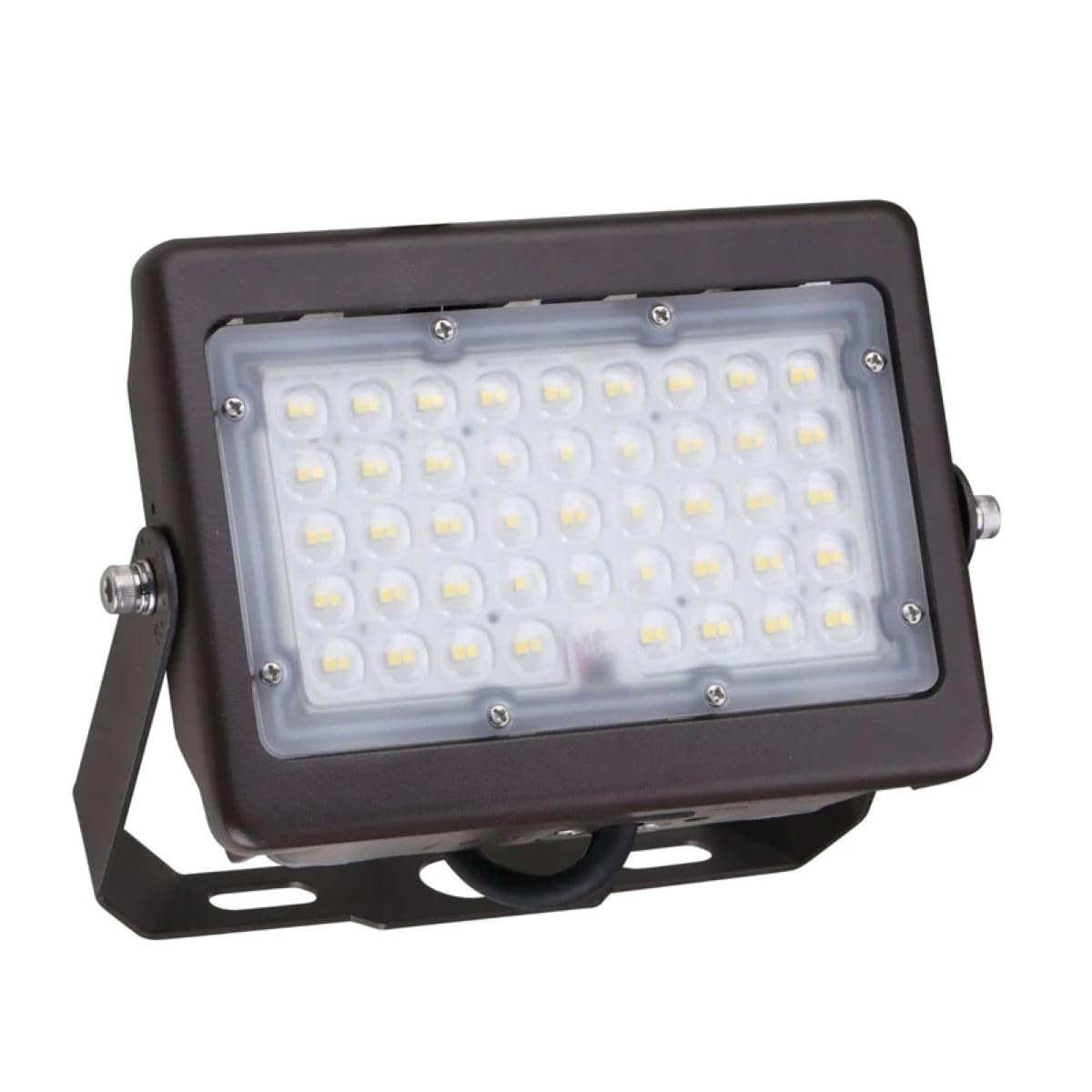 GREENLIGHTDEPOT LED Flood Light - 50W - 6400 Lumens - FL06E - Photocell Included - UL+DLC5.1 (4000K)