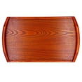 thumbnail image 4 of Loewten Serving Tray,Wood Tray,Rectangular Wooden Tray With Handle Food Serving Tray Storage Tray For Dinner Restaurant, 4 of 8