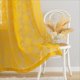 thumbnail image 4 of Cortinas YJ YANJUN, de color amarillo mostaza, vintage, 274 cm de ancho x 274 cm de largo, 4 of 5