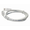 thumbnail image 6 of Addon ADD-2FSLCAT6A-WE 2ft White Cat 6a Slim Pvc Ethernet Cable Snagless Clear-claw Rj-45 M/m, 6 of 9