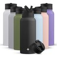 thumbnail image 1 of ?JoyJolt botella de agua triple aislada con tapa de paja Y JoyJolt  JoyJolt, 1 of 2
