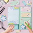 thumbnail image 3 of 550 Sheets Unicorns Sticky Notes Set Cartoon Animal Bundle Notes Writeable Sticky Notes Self-Adhesive Sticky Notes Back to School Gifts for Students Teachers, 3 of 5