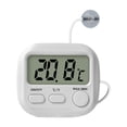 thumbnail image 2 of Termómetro de acuario digital Celsius Magnetic Fahrenheit Escalas duales Pantalla LCD Cuadrado 7x25x65cm, 2 of 8