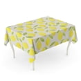 thumbnail image 1 of LADDKE Colorful Summer Watercolor Pattern on Cute Lemon Hand Berries Tablecloth Table Desk Cover Home Party Decor 60x120 inch, 1 of 1
