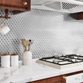 thumbnail image 5 of Kitchen Self-Adhesive Wallpaper,Oil-Proof Foil Wall Sticker,Stove Countertop High Temperature Resistant Stickers,Kitchen Backsplash Wallpaper Stickers for Cabinets Countertop Drawer Liner Shelf Liner, 5 of 8