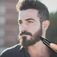 thumbnail image 3 of Remplissage de Crayon à Barbe pour Hommes Forme de Réparation de Moustache Mâle Brun Foncé, 3 of 9