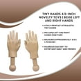 thumbnail image 7 of Tiny Hands 4.5-Inch Novelty Toys | Left and Right Hands, Beige, 7 of 7