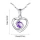 thumbnail image 3 of Collar en forma de corazon Xihbxyly Liquidación de verano, 3 of 3