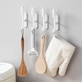 thumbnail image 1 of Xihbxyly Ofertas de Hoy Gancho de Cocina Soporte para Perforar Abrigos, Gancho Adhesivo para El Viento, Organizador de Cables Eléctricos Pequeño y Resistente, 1 of 7