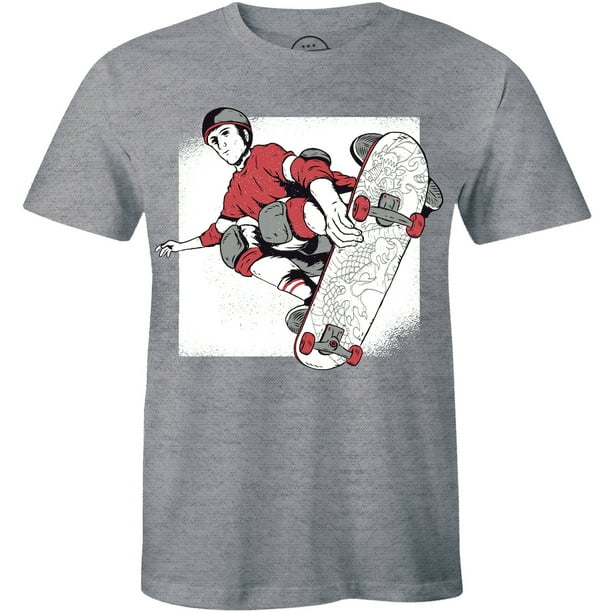 Half It Punk Ride A Skateboard Go Skatebording Day Men's Gift T