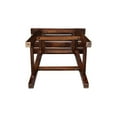 thumbnail image 6 of International Concepts Wood Kitch & Dining Slat Seat Stool in Espresso, 6 of 7