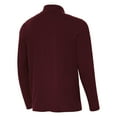 thumbnail image 3 of Men's Antigua Maroon Mississippi State Bulldogs Intent Swinging Bully Quarter-Zip Pullover, 3 of 3