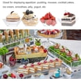 thumbnail image 6 of 100 Set 5 oz Small Plastic Dessert Cups with Spoons, Clear Appetizer Cups for Parties Mini Serving Bowls, Hors D'oeuvres Plates, 6 of 6