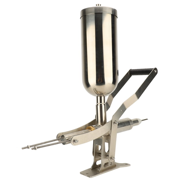 Doughnut Filling Machine, Easy Cleaning Multipurpose Donut Filler Injector Machine 4.5L Manual 304 Stainless Steel for Cake for Jam for Churros