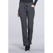 Cherokee iFlex Scrubs Pant for Women Mid Rise Tapered Leg Drawstring CK010